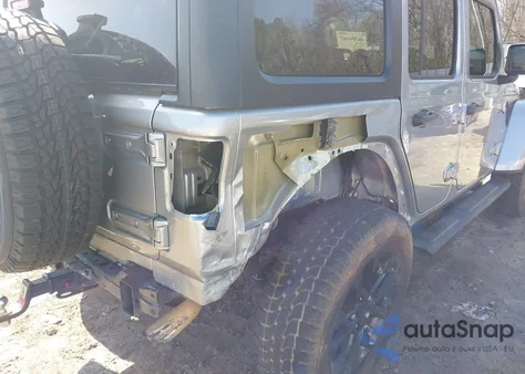 2021 Jeep Wrangler 4Xe Unlimited Sahara 4X4 z USA, uszkodzony, nr VIN 1C4JJXP63MW742836